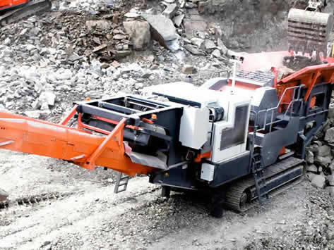 移動破碎站現場